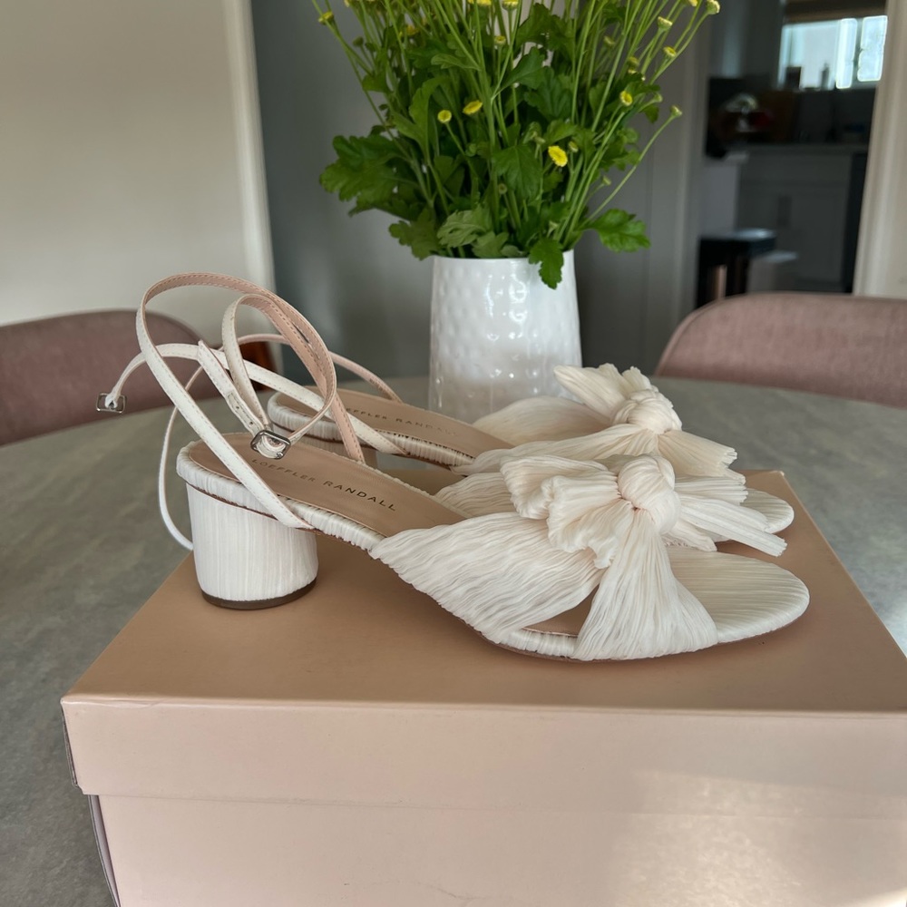 Loeffler Randall White Low Heels